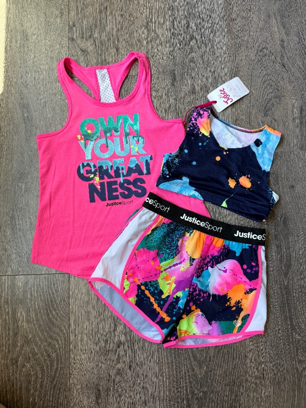 Girls Justice sporty set